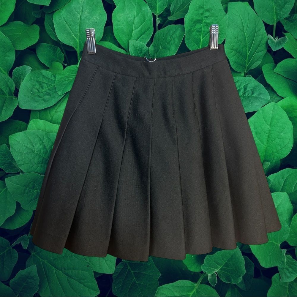 5 for $25🔥Vintage Cheerleader Spirit Leaders Black Pleated Skirt Juniors Size 9